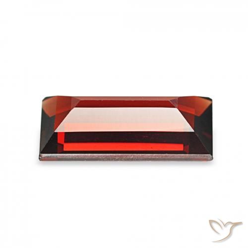 Almandine Garnet Gemstone in 9.9 x 4.9 mm Size for Sale, Almandine Garnet Stone in Dark Red Color