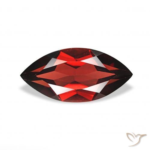 2.06ct Deep Red Almandine Garnet, Marquise, VVS-VS