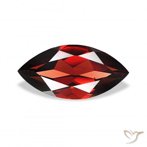 2.07ct Deep Blood Red Almandine Garnet, Marquise, VVS