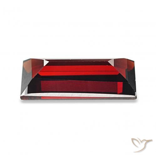 Almandine Garnet Gemstone in 10 x 5 mm Size for Sale, Almandine Garnet Stone in Dark Red Color