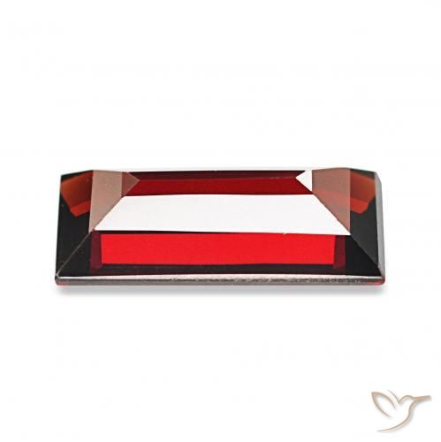 Almandine Garnet Gemstone in 9.8 x 5 mm Size for Sale, Almandine Garnet Stone in Dark Red Color