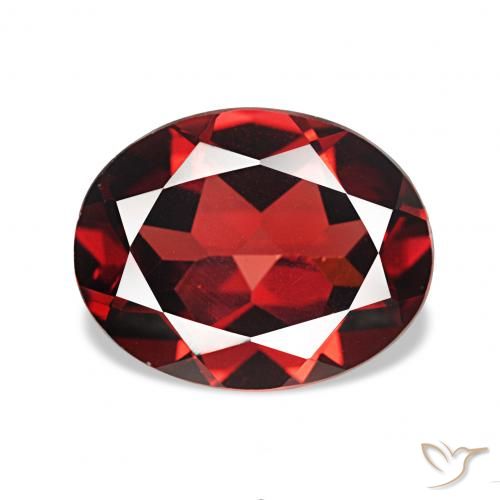 2.14ct Deep Blood Red Almandine Garnet, Oval, VVS
