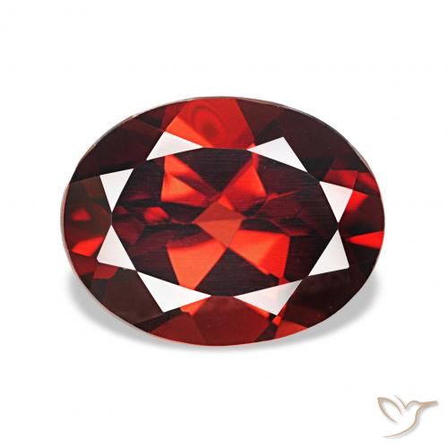 2.24ct Deep Red Almandine Garnet, Oval, VVS