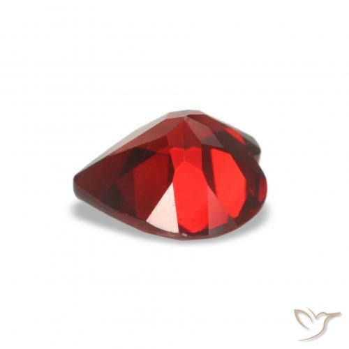 Almandine Garnet Gemstone in 7 x 7 mm (calibrated) Size for Sale, Almandine Garnet Stone in Dark Red Color