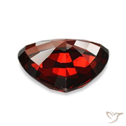 Almandine Garnet Gemstone in 10 x 10 mm (calibrated) Size for Sale, Almandine Garnet Stone in Deep Red Color
