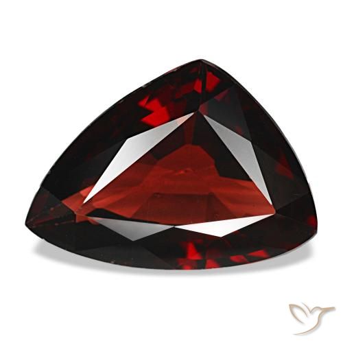 6.08 ct Red Almandine Garnet Gemstone, Almandine Garnet Gem in Fancy Cut Shape for Sale.