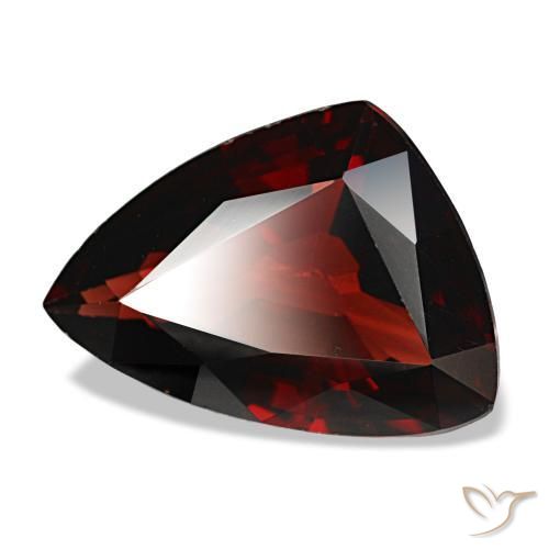 6.08 ct Red Almandine Garnet Stone, Natural Almandine Garnet in Fancy Cut Shape for Sale