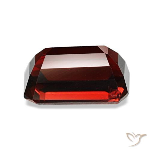 Almandine Garnet Gemstone in 8.8 x 5.6 mm Size for Sale, Almandine Garnet Stone in Deep Red Color