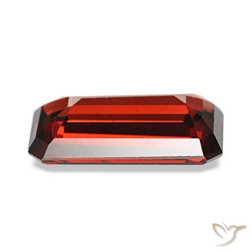 Almandine Garnet Gemstone in 11.8 x 6.9 mm Size for Sale, Almandine Garnet Stone in Currant Red Color