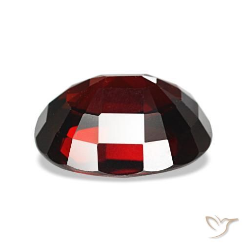 Almandine Garnet Gemstone in 10 x 8 mm (calibrated) Size for Sale, Almandine Garnet Stone in Deep Red Color