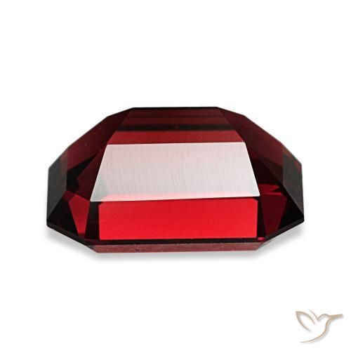 Almandine Garnet Gemstone in 10 x 7 mm (calibrated) Size for Sale, Almandine Garnet Stone in Deep Red Color