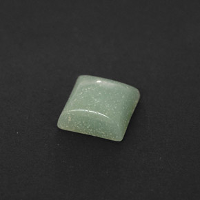 1.04 ct Green Amazonite Stone, Natural Amazonite in Square Cabochon Shape for Sale