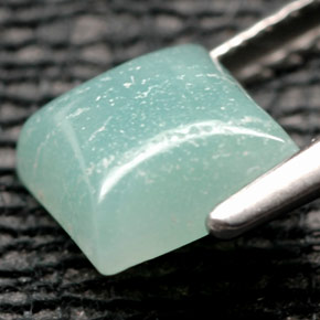 Amazonite Gemstone in 6.4 x 6.3 mm Size for Sale, Amazonite Stone in Green Color