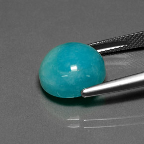 Amazonite Gemstone in 12 mm (calibrated) Size for Sale, Amazonite Stone in Green Blue Color