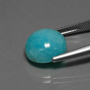 Amazonite Gemstone in 12 mm (calibrated) Size for Sale, Amazonite Stone in Green Blue Color