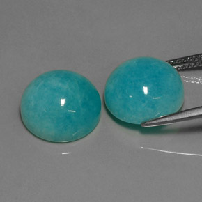 Amazonite Gemstone in 12 mm (calibrated) Size for Sale, Amazonite Stone in Green Blue Color