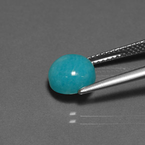 Amazonite Gemstone in 8 mm (calibrated) Size for Sale, Amazonite Stone in Green Blue Color