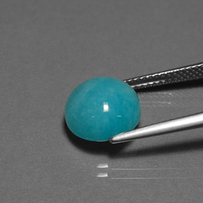 Amazonite Gemstone in 10 mm (calibrated) Size for Sale, Amazonite Stone in Green Blue Color