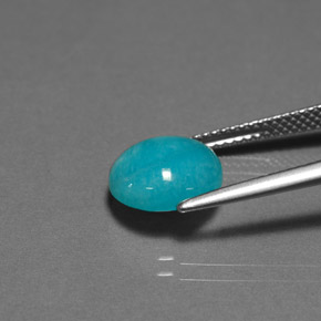 Amazonite Gemstone in 10 mm (calibrated) Size for Sale, Amazonite Stone in Green Blue Color