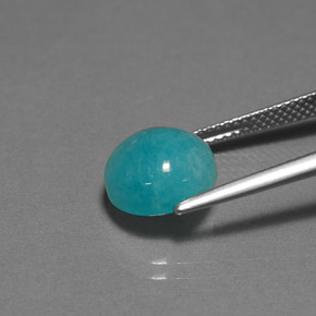Amazonite Gemstone in 10 mm (calibrated) Size for Sale, Amazonite Stone in Green Blue Color