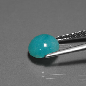 Amazonite Gemstone in 10 mm (calibrated) Size for Sale, Amazonite Stone in Green Blue Color