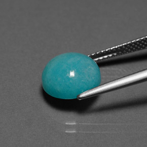 Amazonite Gemstone in 10 mm (calibrated) Size for Sale, Amazonite Stone in Green Blue Color