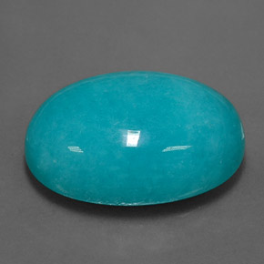 15.91 ct Green Amazonite Stone, Natural Amazonite in Oval Cabochon Shape for Sale