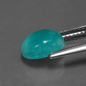 Amazonite Gemstone in 9 x 7 mm (calibrated) Size for Sale, Amazonite Stone in Green Blue Color