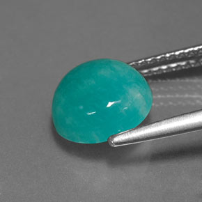 Amazonite Gemstone in 9 mm (calibrated) Size for Sale, Amazonite Stone in Green Blue Color