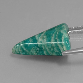 Amazonite Gemstone in 19.3 x 16 mm Size for Sale, Amazonite Stone in Green Color