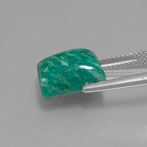 Amazonite Gemstone in 11.8 x 10.4 mm Size for Sale, Amazonite Stone in Green Color