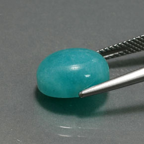 Amazonite Gemstone in 12 x 10 mm (calibrated) Size for Sale, Amazonite Stone in Blue-Green Color