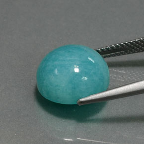 Amazonite Gemstone in 12 mm (calibrated) Size for Sale, Amazonite Stone in Blue-Green Color