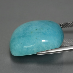 Amazonite Gemstone in 20.1 x 20 mm Size for Sale, Amazonite Stone in Blue-Green Color