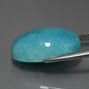 Amazonite Gemstone in 20 x 15 mm (calibrated) Size for Sale, Amazonite Stone in Blue-Green Color