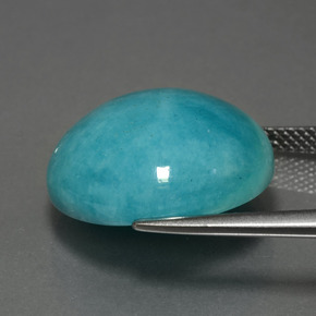 Amazonite Gemstone in 18 mm Size for Sale, Amazonite Stone in Green Blue Color