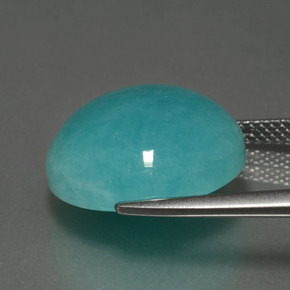 Amazonite Gemstone in 16.1 mm Size for Sale, Amazonite Stone in Blue-Green Color