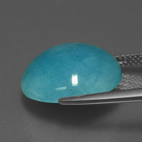 Amazonite Gemstone in 16.1 mm Size for Sale, Amazonite Stone in Blue-Green Color