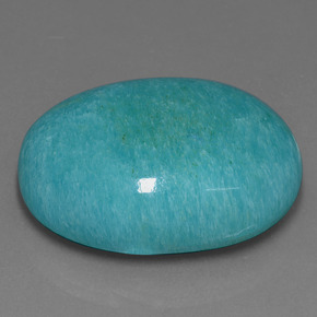 78.55 ct Blue Amazonite Stone, Natural Amazonite in Oval Cabochon Shape for Sale