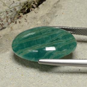 Amazonite Gemstone in 22 x 14.8 mm Size for Sale, Amazonite Stone in Blue-Green Color