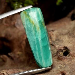 Amazonite Gemstone in 21.2 x 7.3 mm Size for Sale, Amazonite Stone in Blue-Green Color