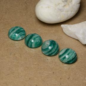 Amazonite Gemstones in 10 mm (calibrated) Size for Sale, Amazonite Stones in Deep Green Color