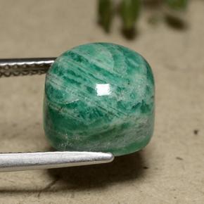 Amazonite Gemstone in 10.4 x 10.3 mm Size for Sale, Amazonite Stone in Blue-Green Color
