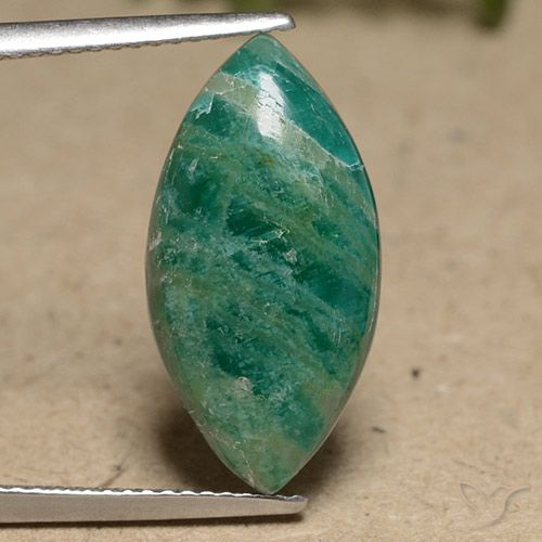 Outstanding Top Grade Quality 100% Natural Peach Amazonite Fancy Shape Cabochon Gemstone Pair For Making Earrings 21.5 Ct 24X14X4 mm SA-8017