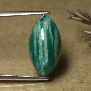 7.2ct Marquise Cabochon Blue-Green Amazonite for sale thumb image of 7.2ct Marquise Cabochon Blue-Green Amazonite (ID: 492128)