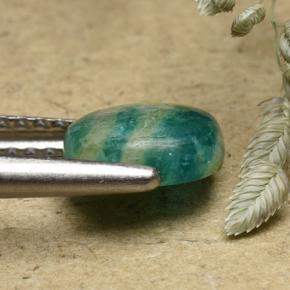 Amazonite Gemstone in 7.1 x 7 mm Size for Sale, Amazonite Stone in Blue-Green Color