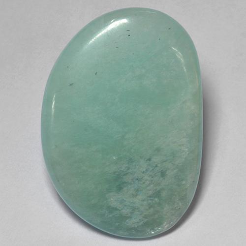 Голубовато-зеленый Амазонит Камень - 14ct Кабошон (ID: 512019)