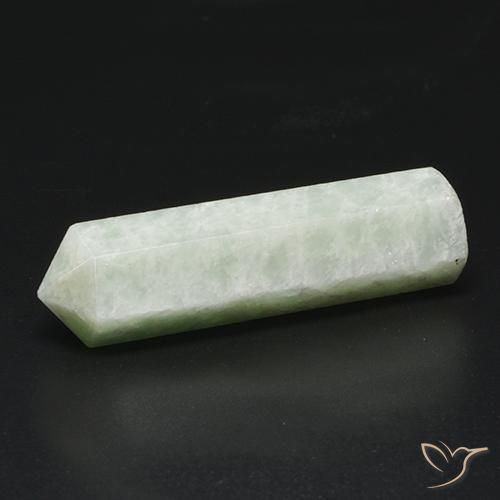 24.31 ct Green Amazonite Stone, Natural Amazonite in Pencil Cut Shape for Sale