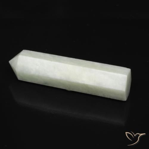 Amazonite Gemstone in 34.2 x 9.3 mm Size for Sale, Amazonite Stone in Grey Green Color