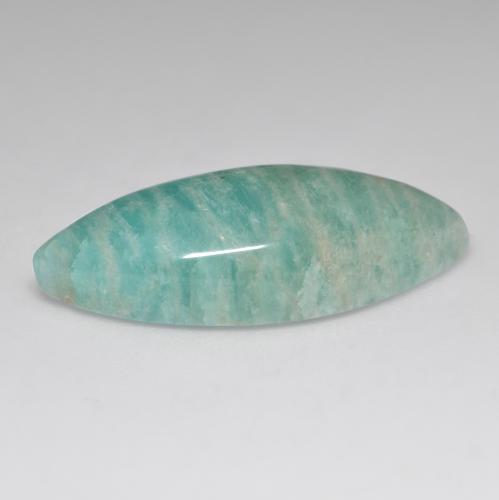 Amazonite Gemstone in 29.9 x 12.9 mm Size for Sale, Amazonite Stone in Bluish Green Color